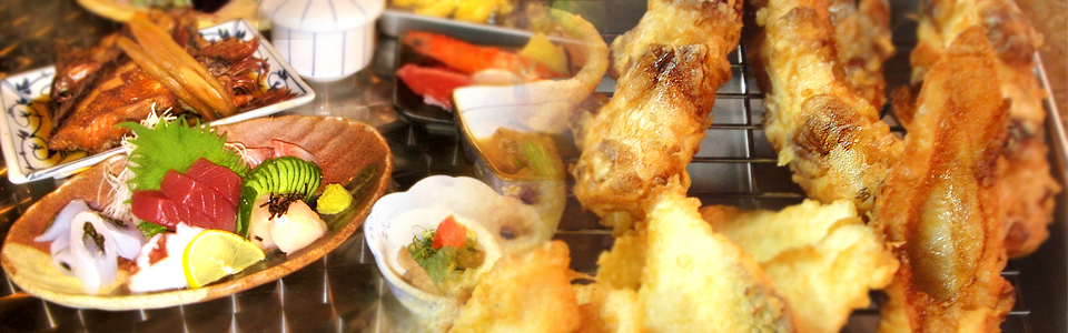 天ぷら、お膳など、さまざまなメニューをご用意！